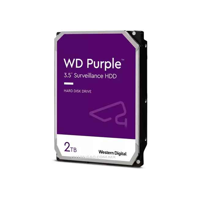 Disco duro WD Purple WD20PURZ 2TB 
