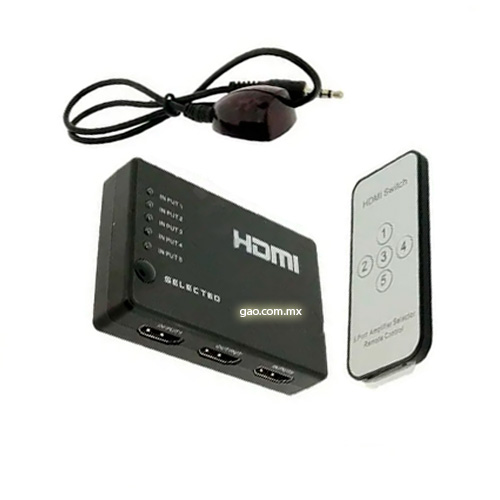 Selector HDMI 5 a 1