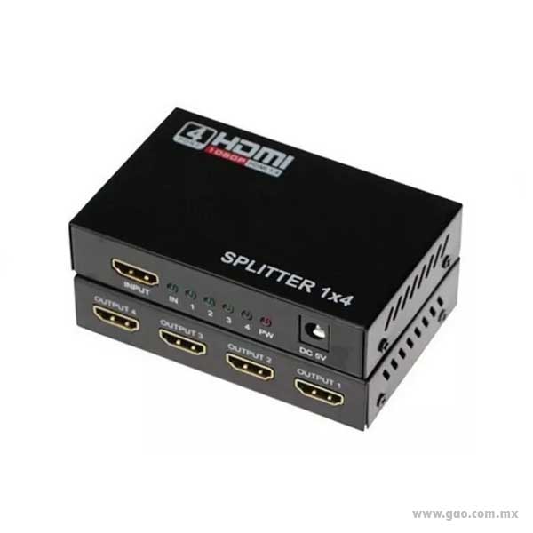 Splitter para HDMI 4 salidas