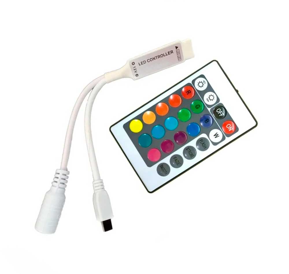 Controlador de tira led RGB con Bluetooth y control IR