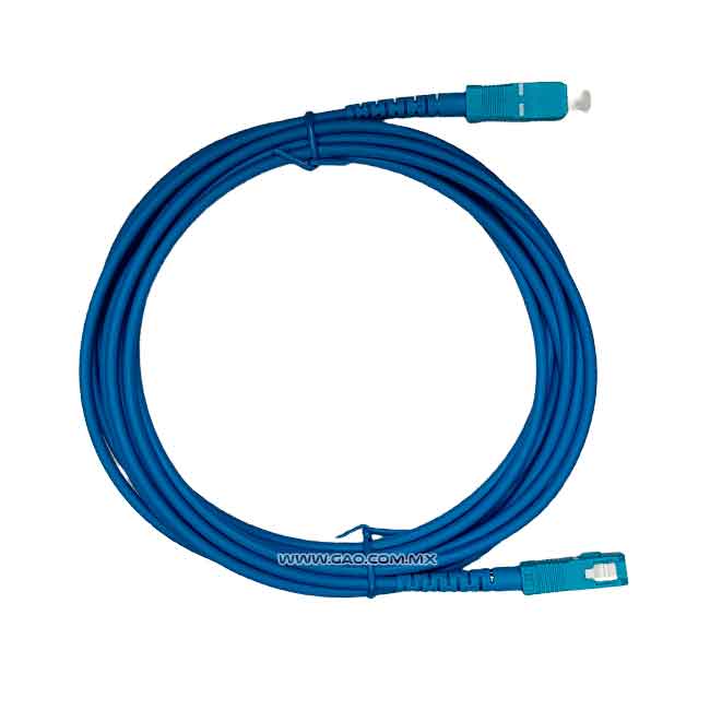 Cable tipo Toslink 3mts azul