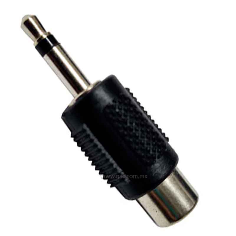 Adaptador Jack RCA a Plug 3.5 mono