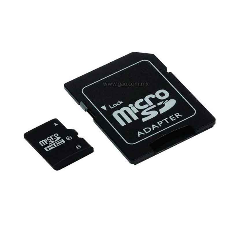 Memoria MicroSD con adaptador 64GB