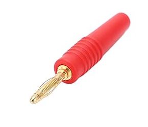 Plug Banana Rojo para altavoz