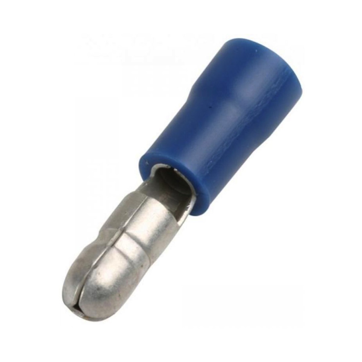 Conector Bala azul macho