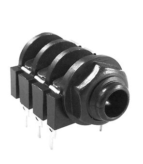 Jack 6.3 estereo c/switch NC 6 pines