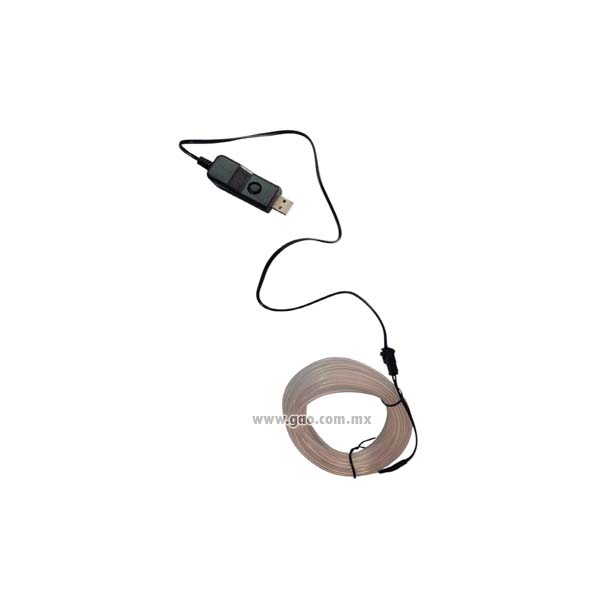 Hilo Led USB Blanco