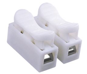 Conector rápido para cable doble