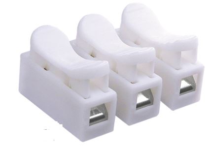 Conector rápido para cable triple