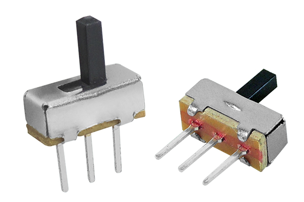 Mini interruptor deslizable 2 pasos 3 pines 30V 0.3A