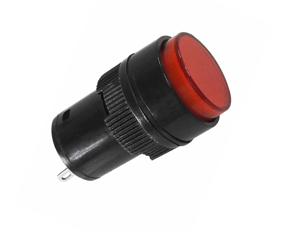 Indicador con piloto de 24 Vcc Rojo
