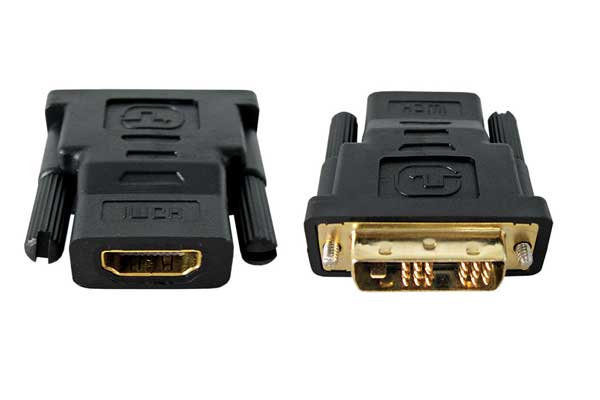 Adaptador DVI macho a HDMI hembra