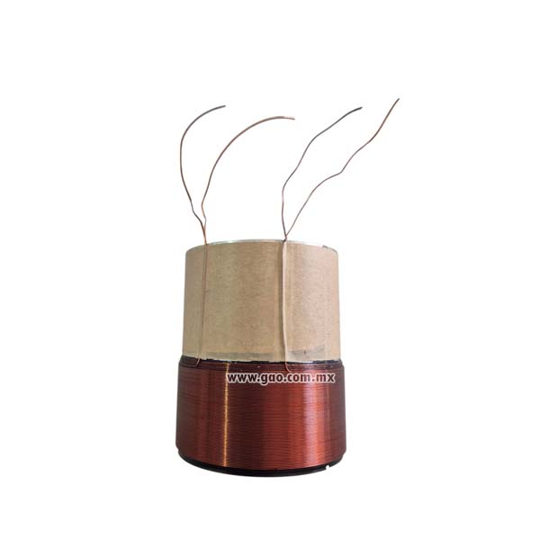 Bobina 3 tipo TRE 1600, Aluminio 4 Ohms 4C 4P
