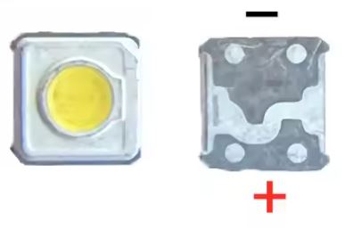 LED SMD 3535 3V +CH