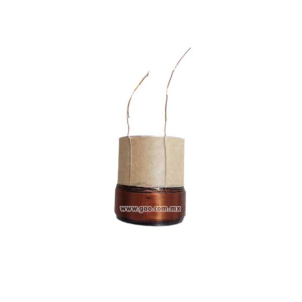 Bobina 2 tipo STD, KALUMINIO  4 Ohms 2C 2P